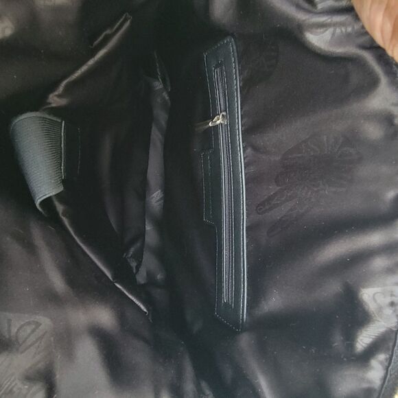 urban originals faux leather black backpack